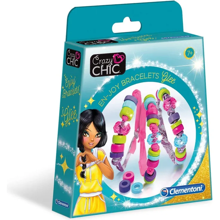 Clementoni Armband zur Herstellung von Crazy Chic 7-teilig