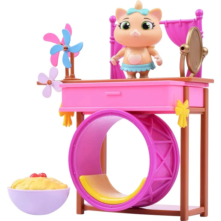 Smoby 180219 Spielset Deluxe Pilou, Set aus der 44 Cats Serie, Spielfiguren für Kinder ab 3 Jahren, Mehrfarbig