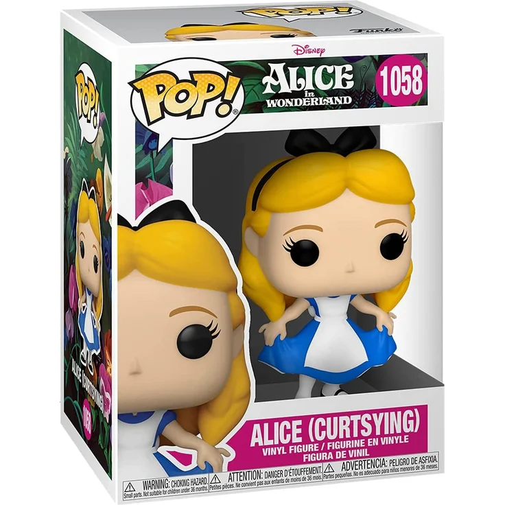 Alice im Wunderland - Curtsying Funko Pop Vinyl Figur - Preisvergleich – Bild 2