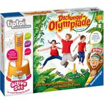 Ravensburger tiptoi 00849 - active Set „Dschungel-Olympiade“ / Spiel von Ravensburger ab 4 Jahren / Freude an Bewegung im Team spielerisch und interaktiv erleben