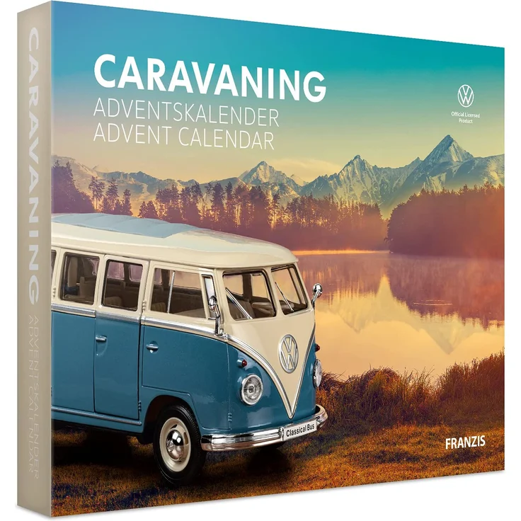 FRANZIS 55115 - Caravaning Adventskalender 2021, in 24 Schritten zur eigenen Camping- und Caravaning-Erlebniswelt, empfohlen ab 14 Jahren – Bild 1