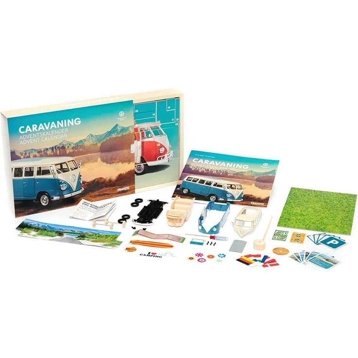 FRANZIS 55115 - Caravaning Adventskalender 2021, in 24 Schritten zur eigenen Camping- und Caravaning-Erlebniswelt, empfohlen ab 14 Jahren – Bild 4