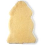 Baby Lammfell Exclusiv Naturfell geschoren/medizinisch gegerbt / 100% Merino Lammfell/medizinisches Baby-Fell/ideal für Kinderwagen, Krabbeldecke, Babybett/Natur-Farbe gold-gelb, Größe:70-80 cm - Preisvergleich