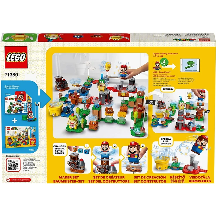LEGO Super Mario 71380 Baumeister-Set für eigene Abenteuer – Bild 10