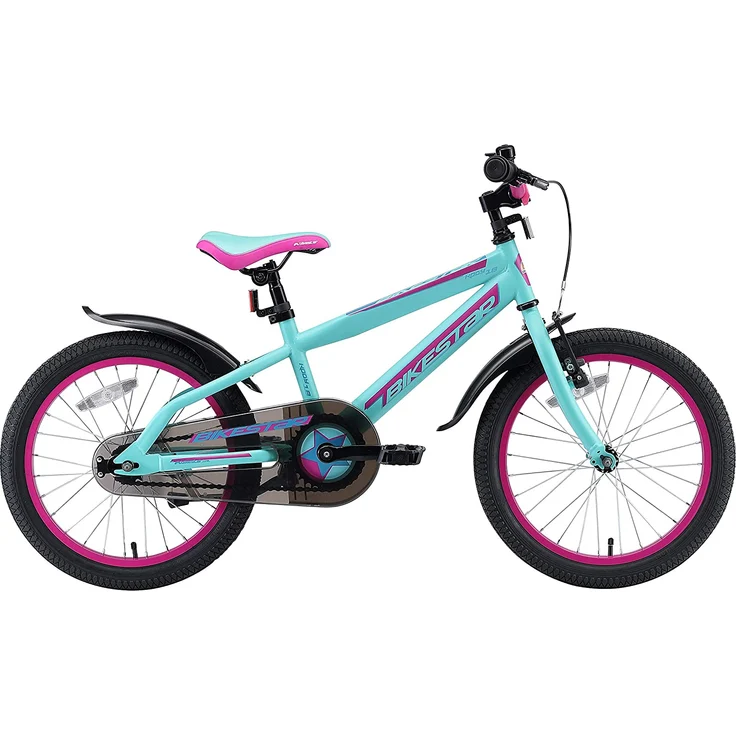 Bikestar Kinder Fahrrad Urban Jungle, Schwarz Grün, ab 18 Zoll – Bild 2