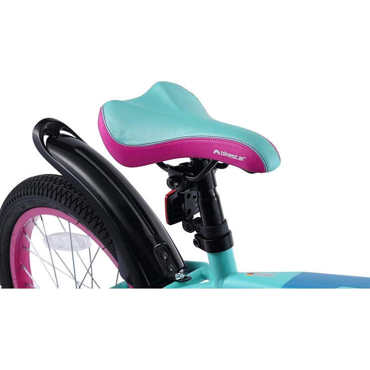 Bikestar Kinder Fahrrad Urban Jungle, Schwarz Grün, ab 18 Zoll – Bild 5