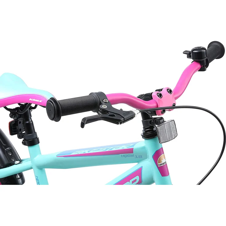 Bikestar Kinder Fahrrad Urban Jungle, Schwarz Grün, ab 18 Zoll – Bild 6