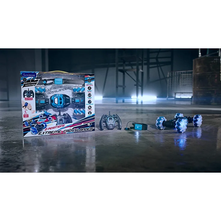 EXTREM CROSSLANDER Leichtes und ferngesteuertes Geländewagen mit Fernbedienung und Armband - LEXIBOOK – Bild 5