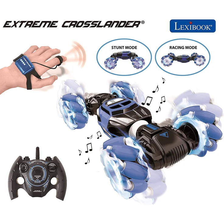 EXTREM CROSSLANDER Leichtes und ferngesteuertes Geländewagen mit Fernbedienung und Armband - LEXIBOOK – Bild 7