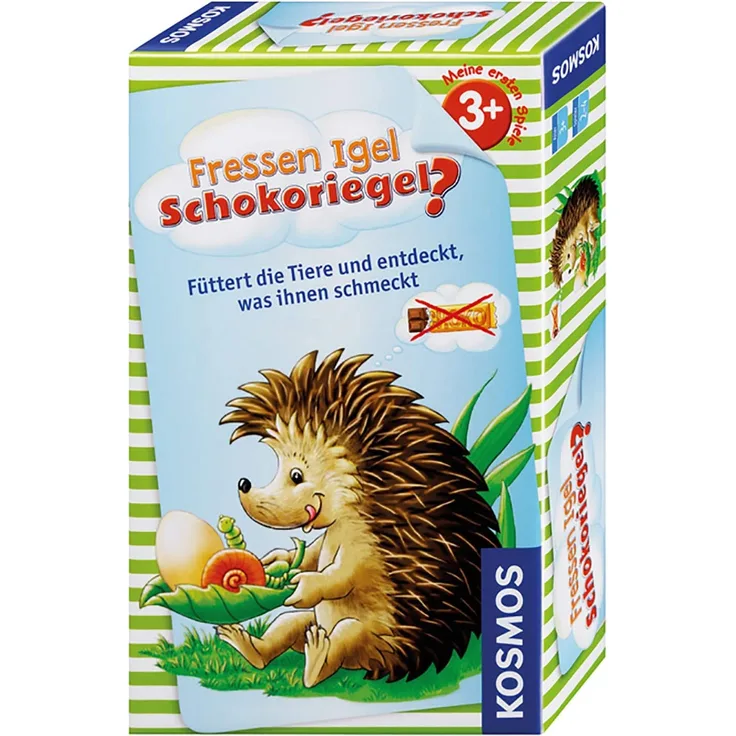Kosmos 711061 - Fressen Igel Schokoriegel, Quizspiel