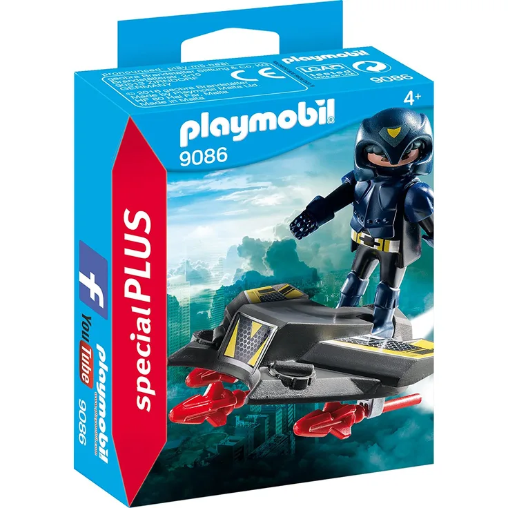 Playmobil Special Plus Sky Knight mit Fluggleiter 9086