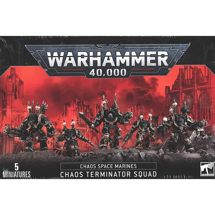 Chaos Space Marines Chaos Terminator Squad Warhammer 40k