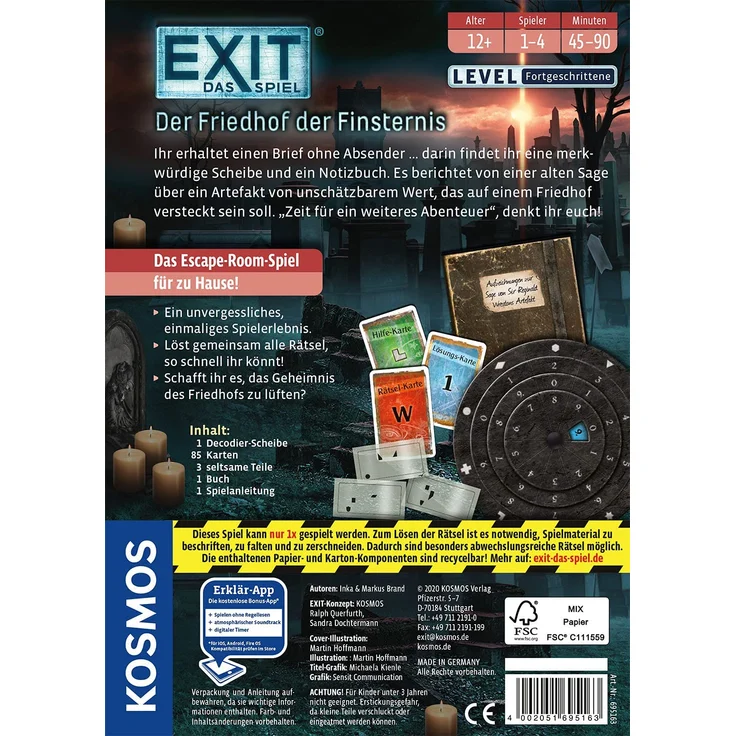 KOSMOS EXIT Das Spiel: Der Friedhof der Finsternis – Bild 2