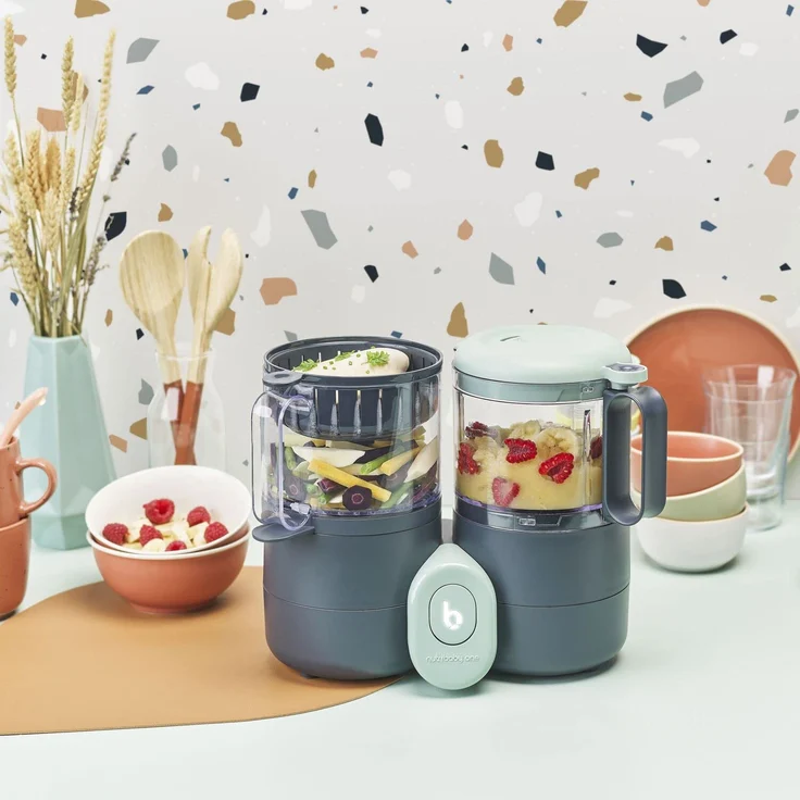 Babymoov Nutribaby One Food Processor Grau - Preisvergleich – Bild 2