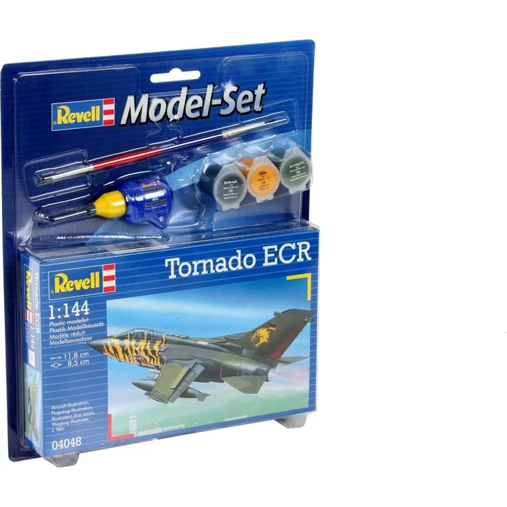 Revell Modellbausatz Flugzeug 1:144 - Tornado ECR im Maßstab 1:144, Level 3, originalgetreue Nachbildung mit vielen Details, , Model Set mit Basiszubehör, 64048 - Preisvergleich – Bild 5