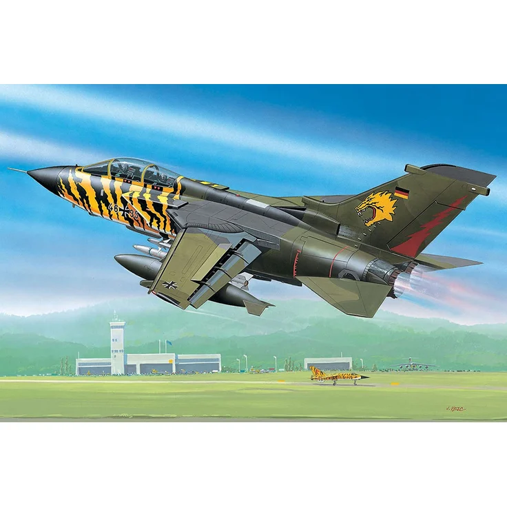 Revell Modellbausatz Flugzeug 1:144 - Tornado ECR im Maßstab 1:144, Level 3, originalgetreue Nachbildung mit vielen Details, , Model Set mit Basiszubehör, 64048 - Preisvergleich – Bild 4