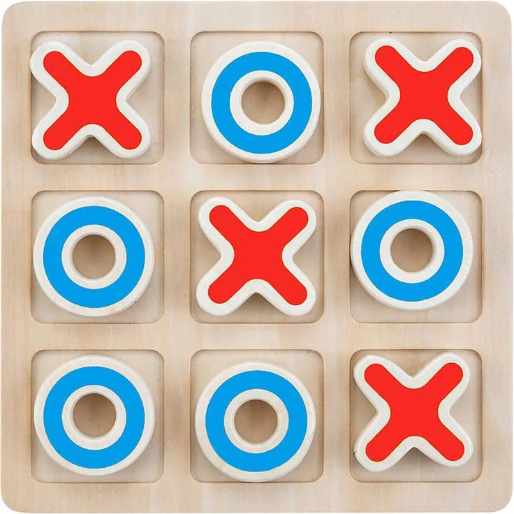 Engelhart - Holzlernspiel Tic-Tac-Toe - 610030