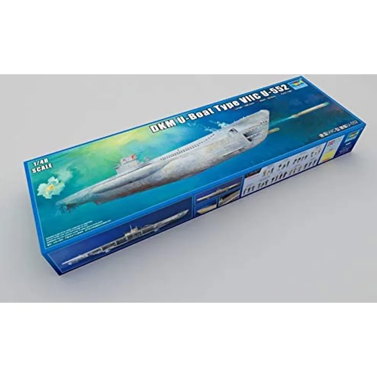 Trumpeter 06801 DKM U-Boot Type VIIC U-552