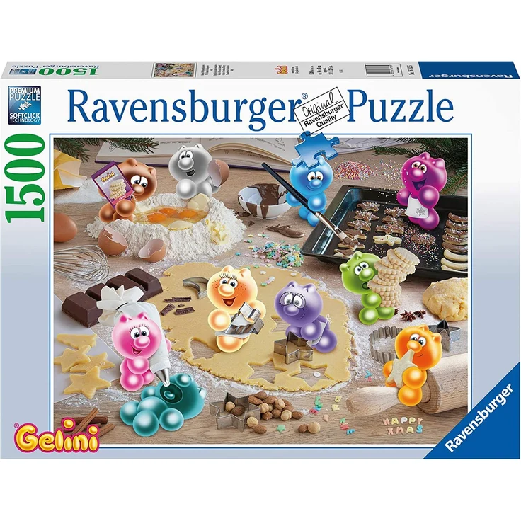 Ravensburger Puzzle 1500 Teile Gelinis Weihnachtsbäckerei – Bild 1