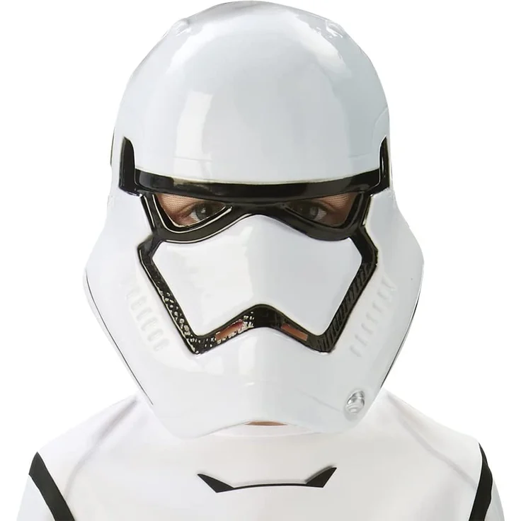 Rubie's 3620267 - EP7 Stormtrooper classic child, L, weiß/schwarz (7-8 Jahre) – Bild 2