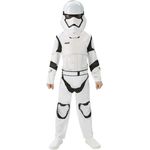 Rubie's 3620267 - EP7 Stormtrooper classic child, L, weiß/schwarz (7-8 Jahre)