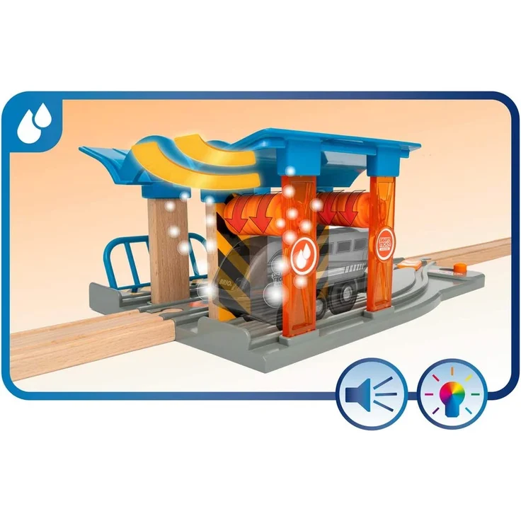 BRIO 63397500 Smart Tech Sound Waschstraße mit Werkstatt - Preisvergleich – Bild 7