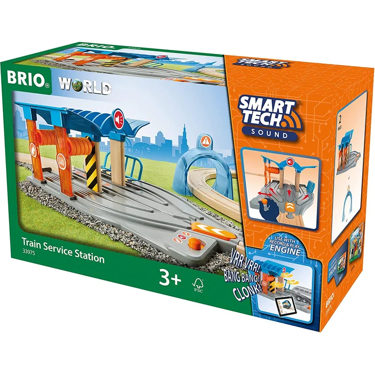 BRIO 63397500 Smart Tech Sound Waschstraße mit Werkstatt - Preisvergleich – Bild 12