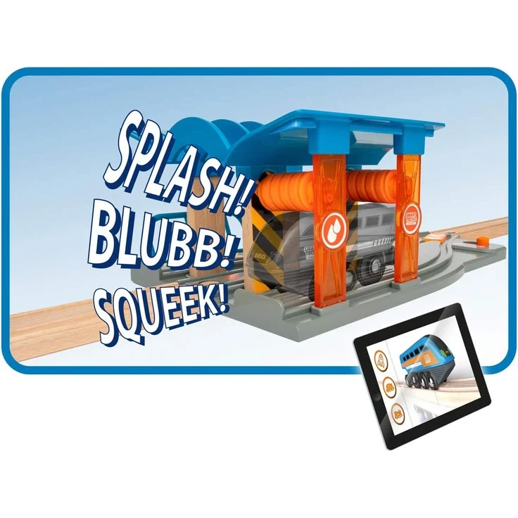 BRIO 63397500 Smart Tech Sound Waschstraße mit Werkstatt - Preisvergleich – Bild 5