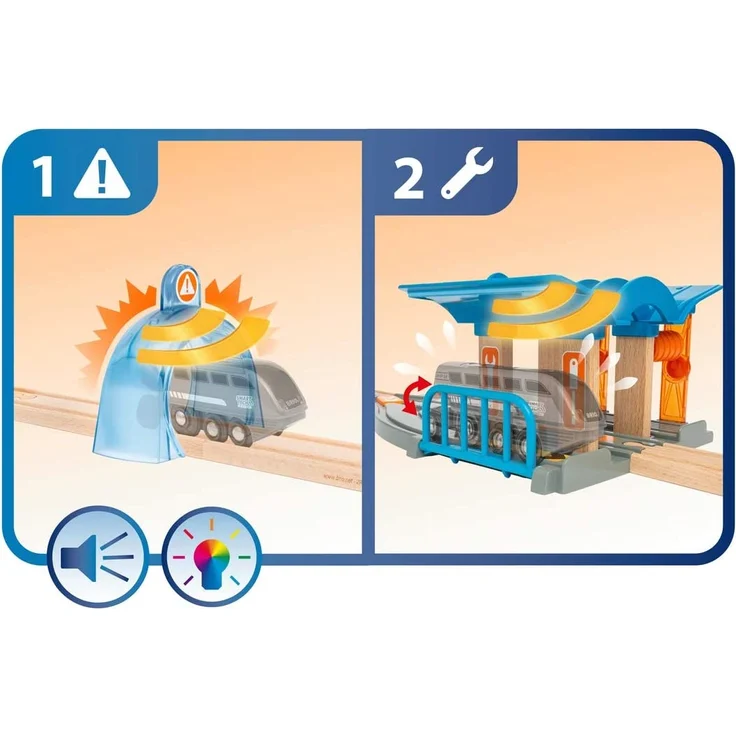 BRIO 63397500 Smart Tech Sound Waschstraße mit Werkstatt - Preisvergleich – Bild 9