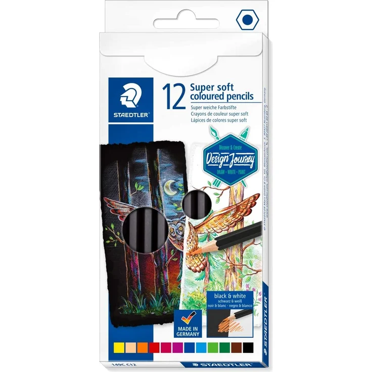 STAEDTLER Buntstifte super soft 12St – Bild 1