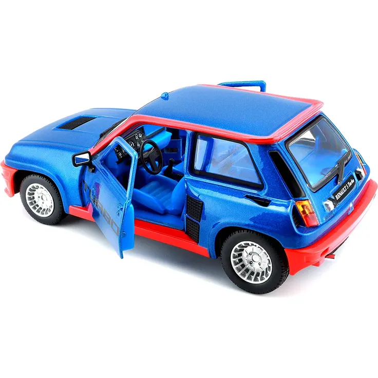 Bburago 1:24 Renault R5 Turbo, blau – Bild 3
