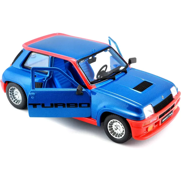 Bburago 1:24 Renault R5 Turbo, blau – Bild 2