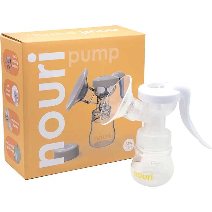 TensCare Nouri Breast Pump 150 ml Manuell Transparent Weiß