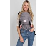 Kokadi Baby Bauch- und Rückentrage Flip Heart2Heart Steingrau