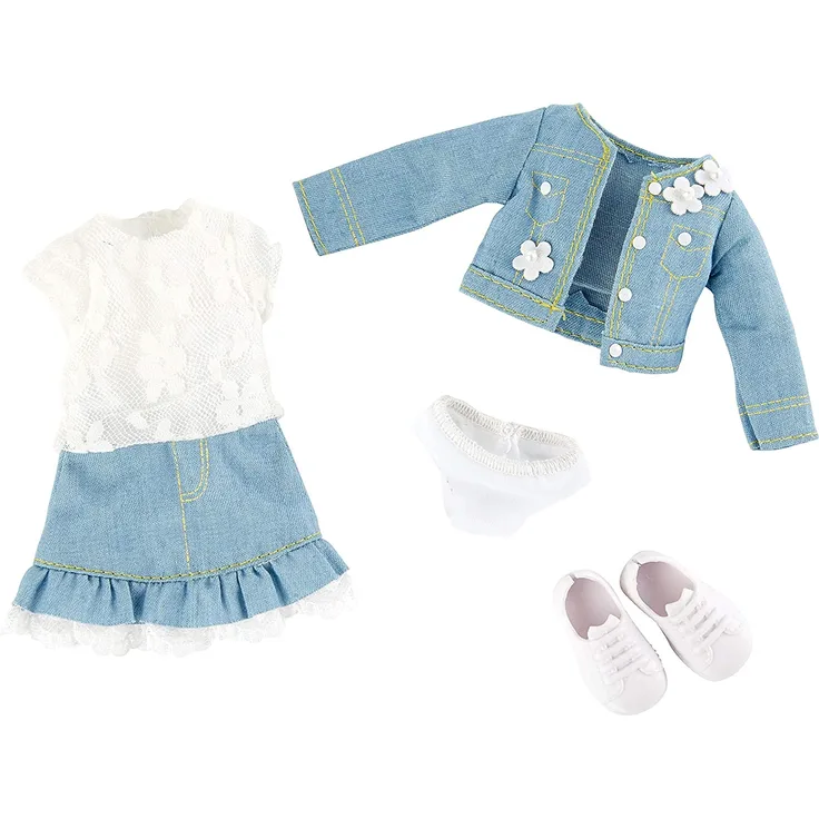 Jump Queen Outfit Teenager-Puppen-Kleidungsset 4-teilig
