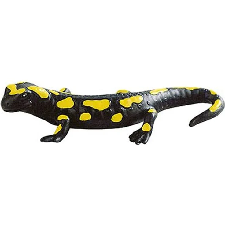 Bullyland 68493 - Spielfigur, Feuersalamander, ca. 11 cm groß, liebevoll handbemalte Figur, PVC-frei, tolles Geschenk für Jungen und Mädchen zum fantasievollen Spielen – Bild 1