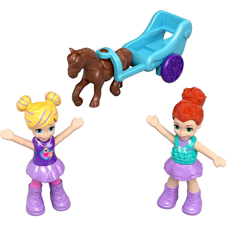 Mattel Polly Pocket Pocket World Ballettbühne Schatulle – Bild 5
