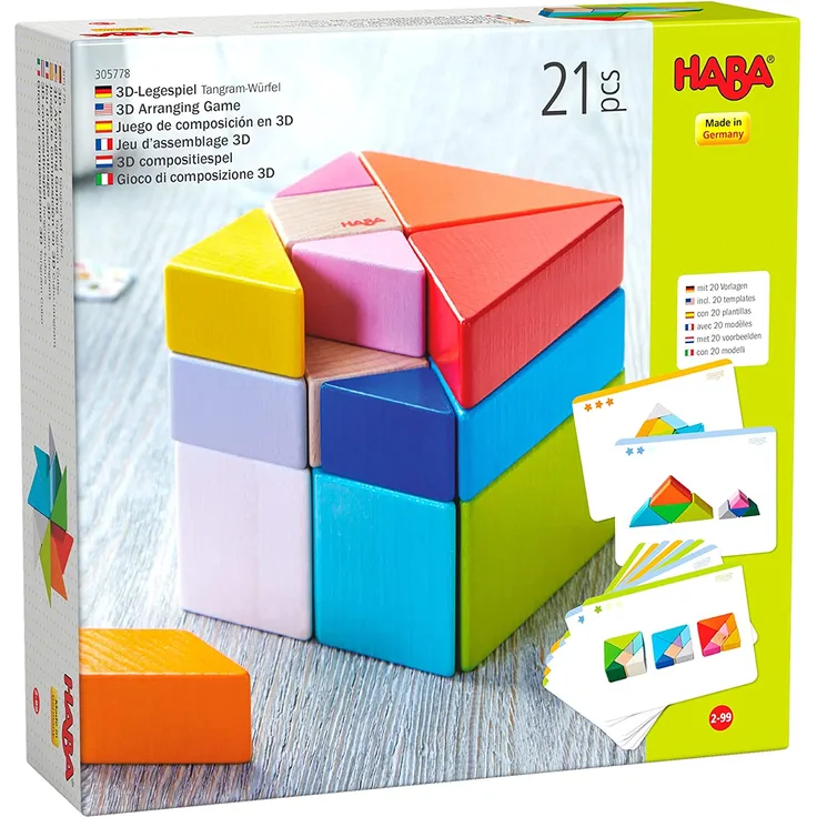 HABA® - 3D-Legespiel Tangram-Würfel