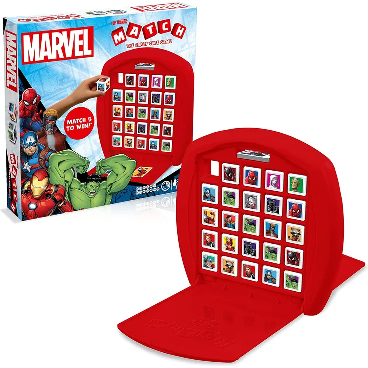 Top Trumps 784 WM01185 Match – Marvel, Mehrfarbig