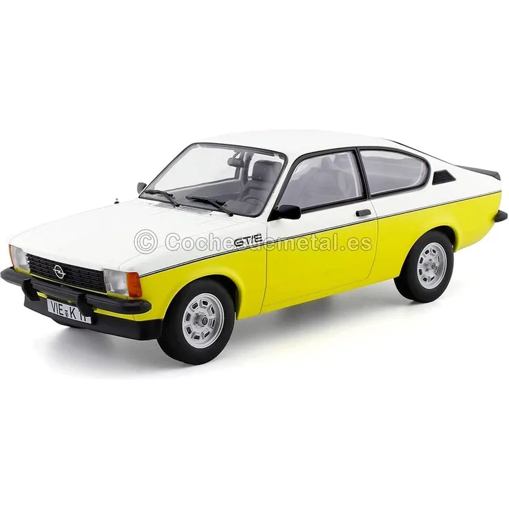 Norev 183650 Opel Kadett GT/E weiss/gelb 1977 Maßstab 1:18