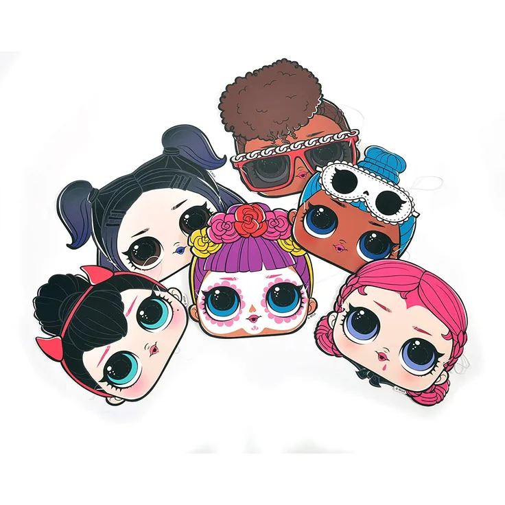 L. O. L. Surprise! masken Spooky Squad Mädchen 20 cm Karton 6 Stück