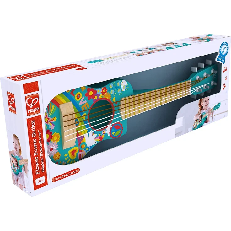 Hape E0600 Gitalele Flower-Power, Gitarre/Ukulele – Bild 2