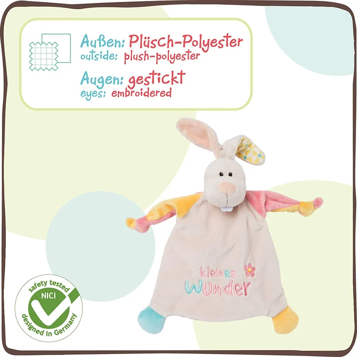 Schmusetuch Hase Kleines Wunder – Bild 4