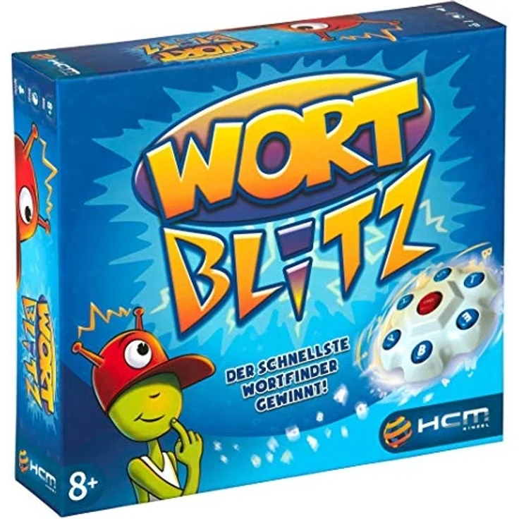 HCM Kinzel Wortblitz – Wissensspiel Wortratespiel Denkspiel mit Buchstabentornado 55117 – Bild 1