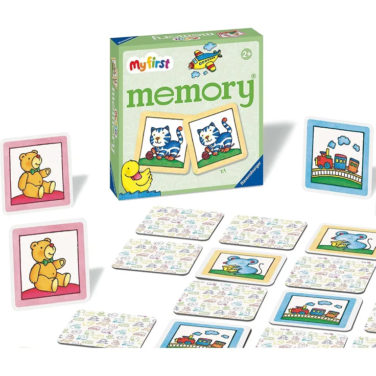 Ravensburger - 20877 - My first memory® Meine Lieblingssachen, Merk- und Suchspiel mit extra großen Bildkarten für Kinder ab 2 Jahren