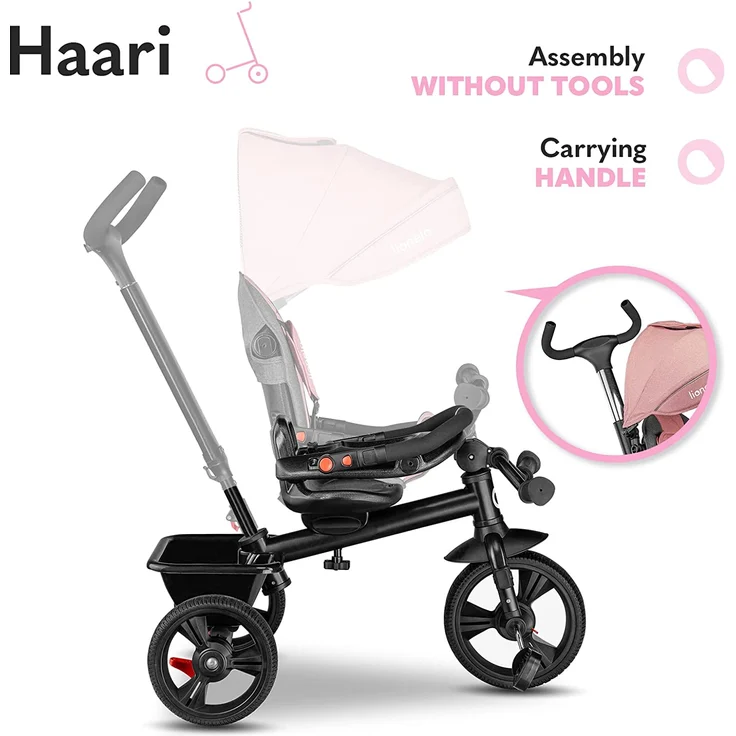 lionelo Dreirad - Haari bubblegum – Bild 7