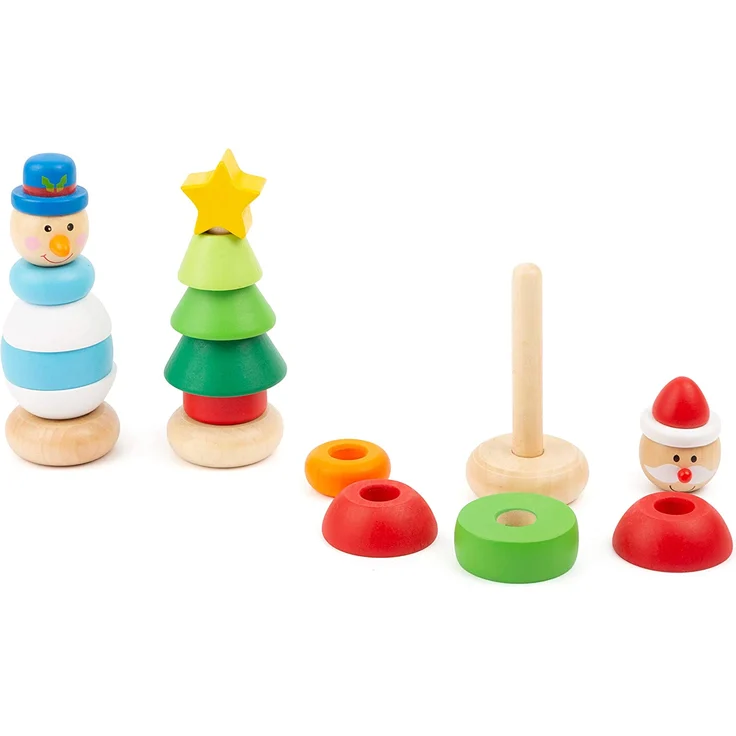 Display Stapelfiguren Weihnachten (9 Stück) – Bild 4