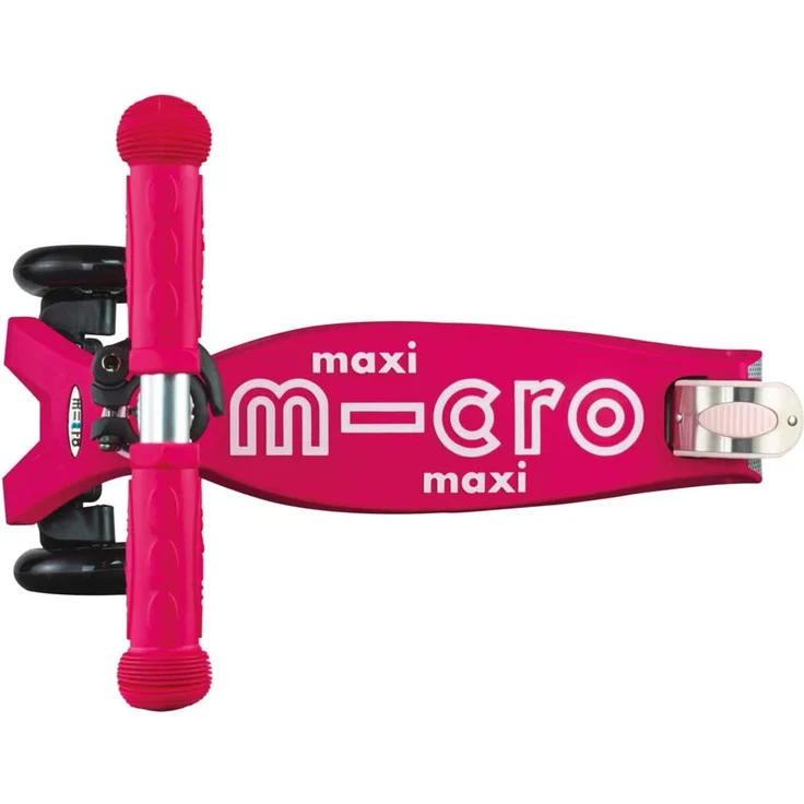 Micro Kinderroller Maxi Deluxe Kickboard Pink mit T-Lenker – Bild 4