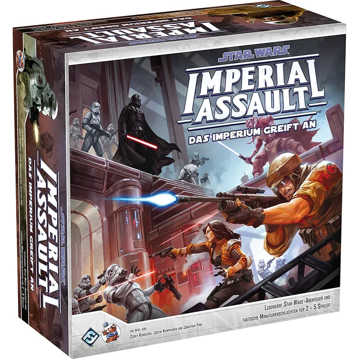 Asmodee HEI1300 - Star Wars Imperial Assault - Das Imperium greift an