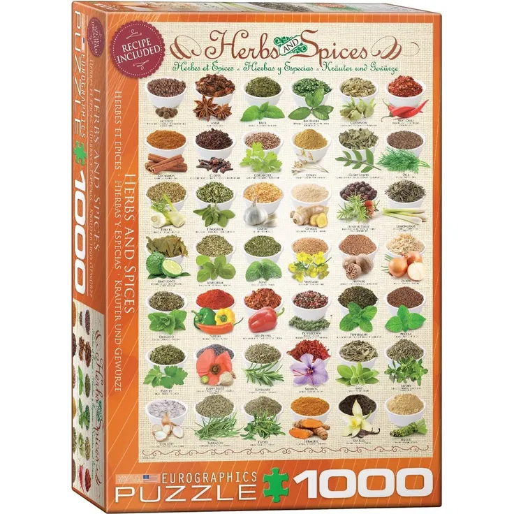 EuroGraphics Puzzle Kräuter und Gewürze